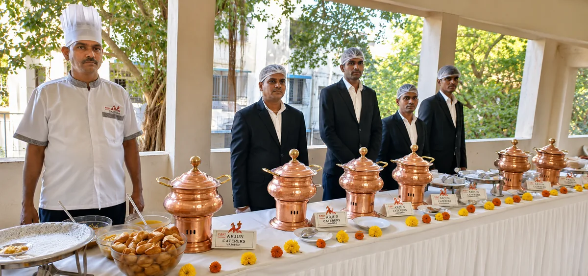 Arjun Caterers event setup