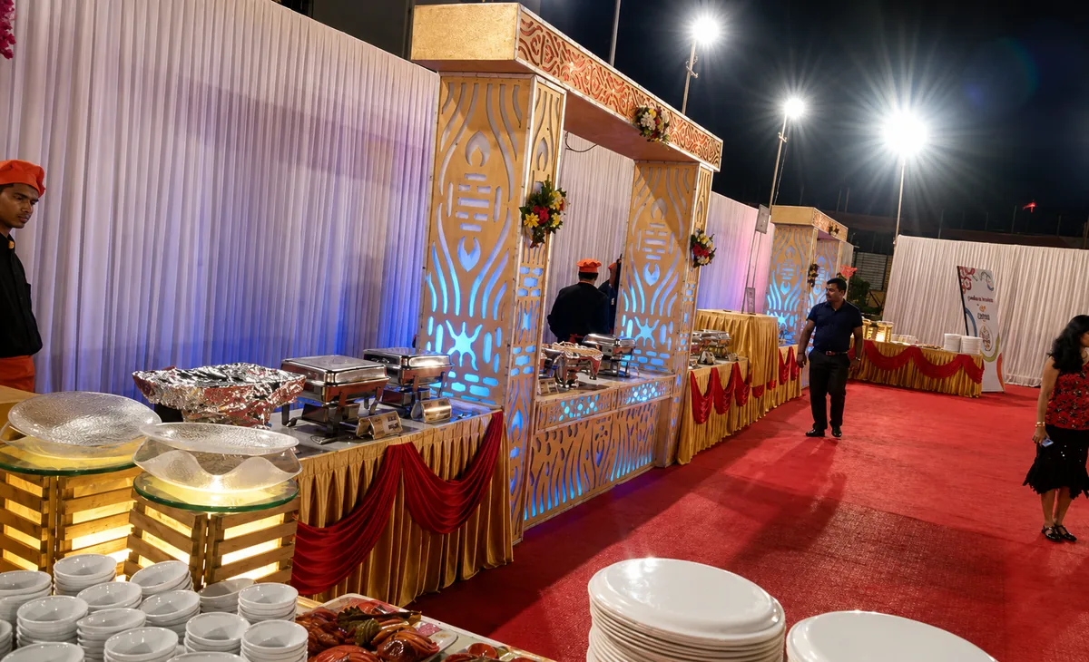 Arjun Caterers event setup