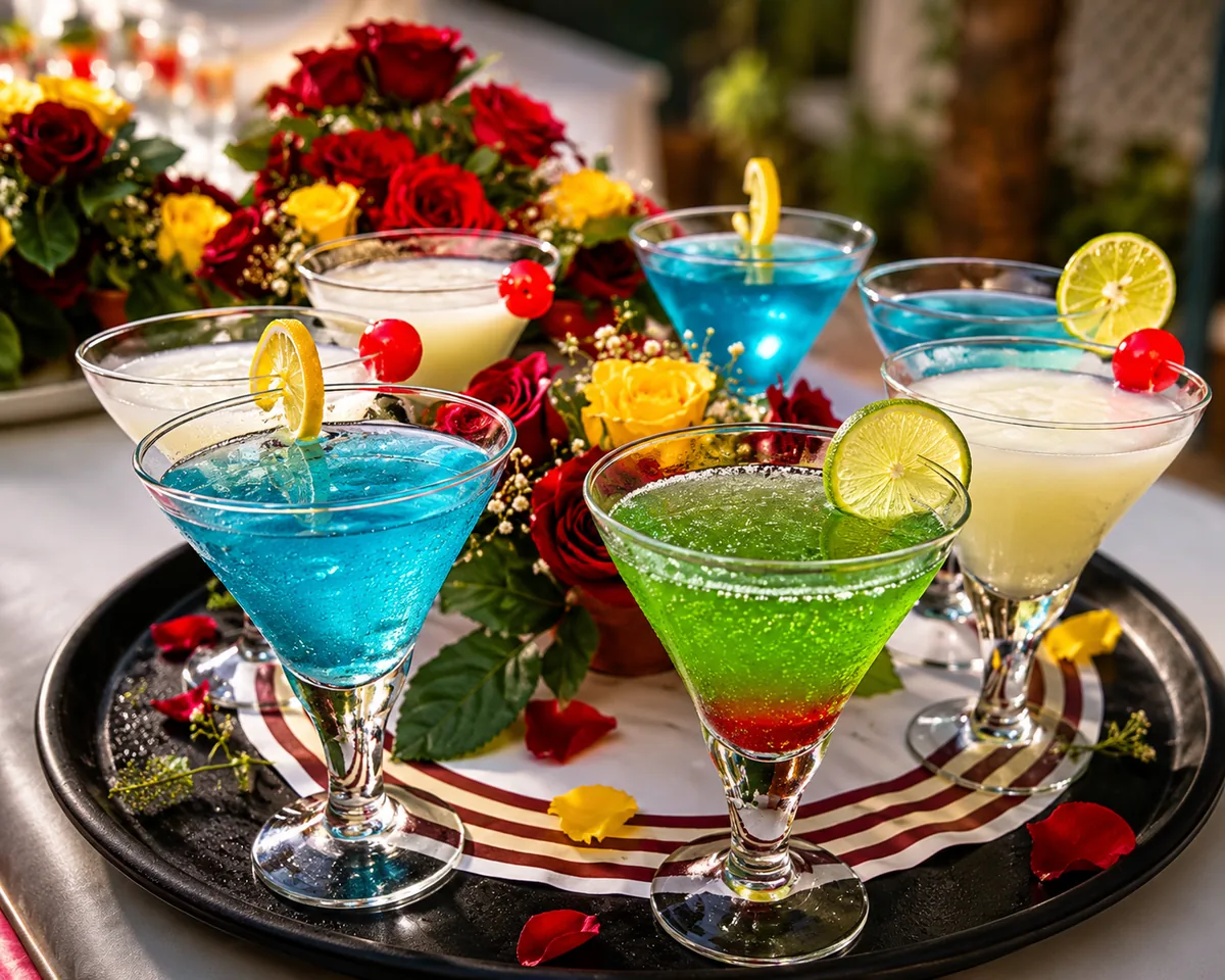 Vegetarian catering dish presentation