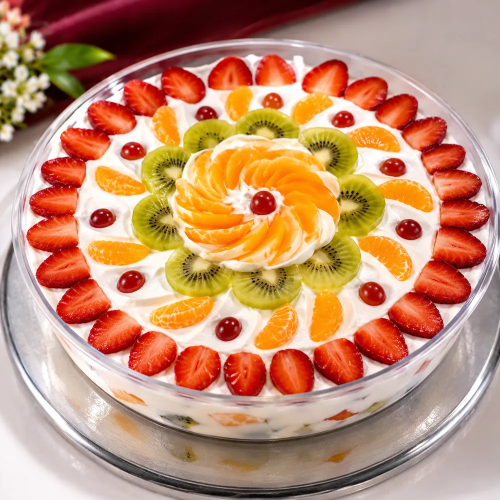 Vegetarian catering dish presentation