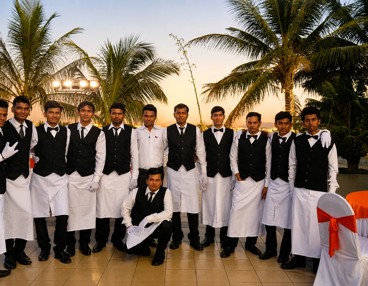 Arjun Caterers event setup